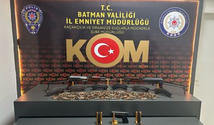 Batman'da Silah Kaçakçılığı Operasyonunda 1 Zanlı Yakalandı