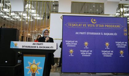 AK Parti Genel Başkan Yardımcısı Uygur, Diyarbakır'da iftar programına katıldı:
