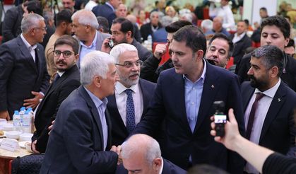 Bakan Kurum, Adıyaman'da teşkilat ve vefa iftarında konuştu: