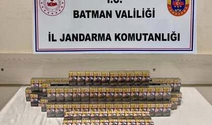 Batman'da Gümrük Kaçağı 680 Paket Sigara Ele Geçirildi