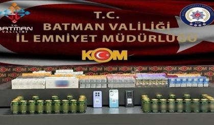 Batman'da Büyük Kaçakçılık Operasyonu