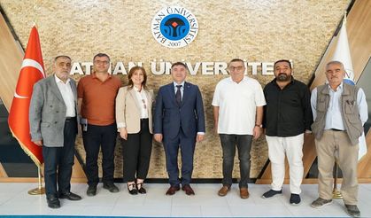 Çalışan Gazeteciler Rektör Demir'e 'Hayırlı Olsun' Dedi