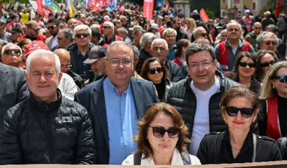 Çanakkale'de 1 Mayıs coşkuyla kutlandı