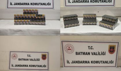 Batman'da 600 Paket Kaçak Sigara Yakalandı