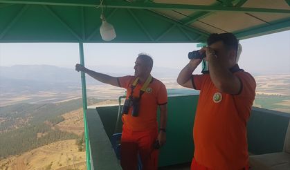 Gaziantep'in orman bekçileri gece gündüz yangın nöbetinde