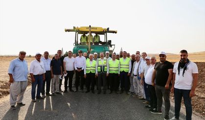 Kurtalan-Kayabağlar yolunda asfaltlama çalışması sürüyor