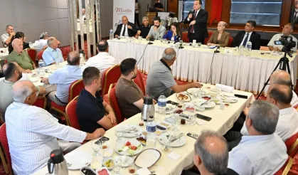 Manisa Şehzadeler'de muhtarlar buluşması