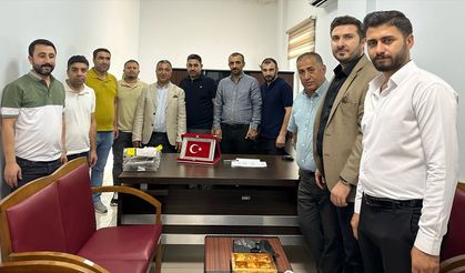 Sağlık-Sen Şırnak Şube Başkanı Anmal'dan İdil Devlet Hastanesi'ne ziyaret