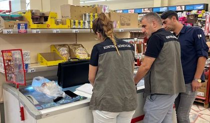 Siirt'te marketlerde denetim yapıldı