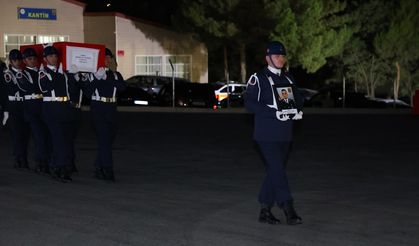 Şırnak'ta şehit olan Jandarma Uzman Çavuş Mehmet Ali Yıldırım için tören düzenlendi