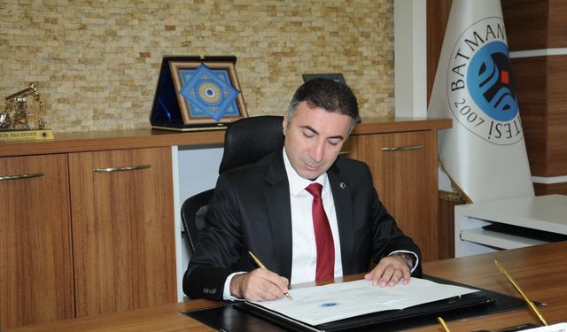 Batman Üniversitesi Rektörü’ Demir'den Erbaş’a Ziyaret