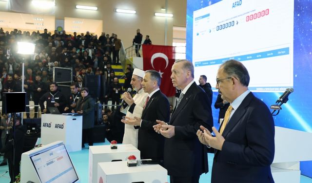 Cumhurbaşkanı Erdoğan, Şanlıurfa Deprem Konutları Kura ve Teslim Töreni'nde konuştu: (1)