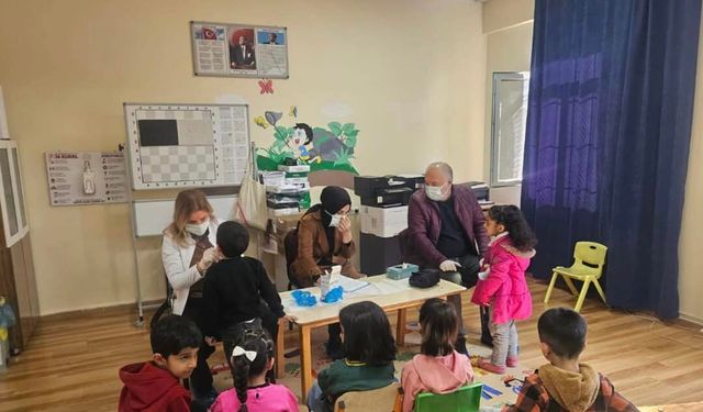 Batman Güneykent Anaokulu'na Ağız ve Diş Sağlığı Etkinliği