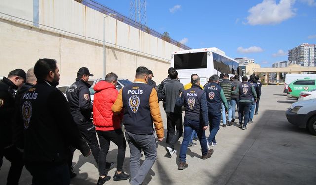 Mardin'de yasa dışı bahis operasyonunda 5 zanlı tutuklandı