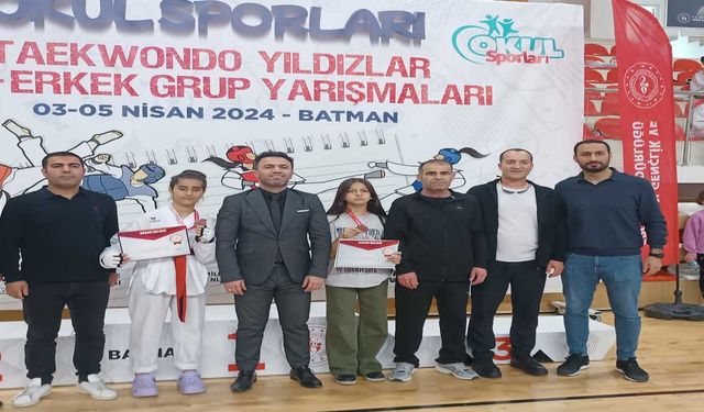 Batmanlı Taekwondocular Nevşehir'de!
