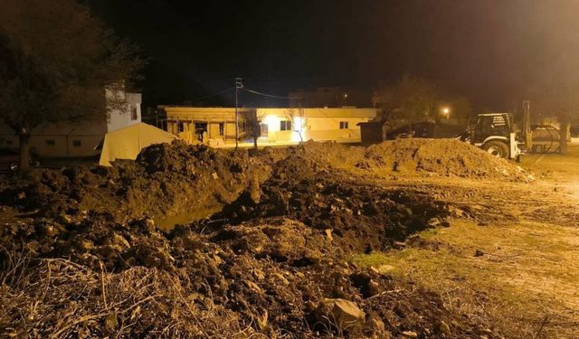 Kilis’te izinsiz kazı yapan 13 şüpheli suçüstü yakalandı