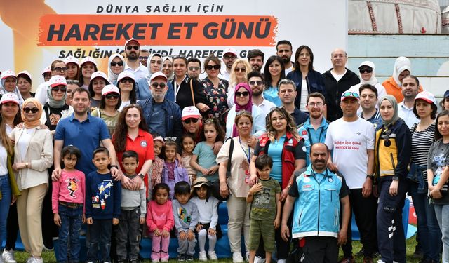 Gaziantep'te "Sağlık İçin Hareket Et Günü" etkinliği düzenlendi