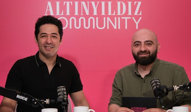 Altınyıldız, Babalar Günü podcast serisinde oyuncu Mert Fırat'ı ağırladı