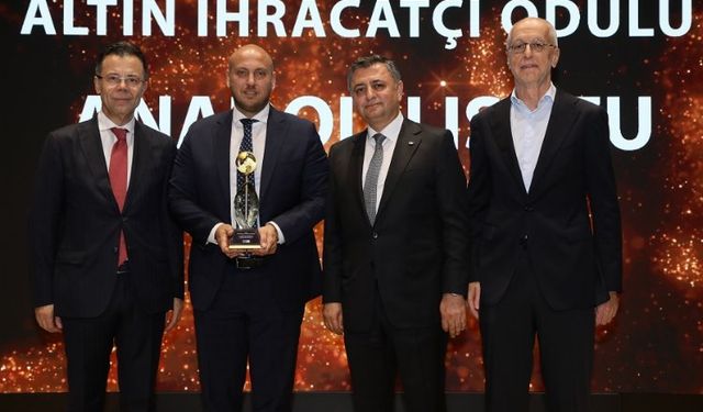 Anadolu Isuzu'ya ihracatta 'altın' ödül