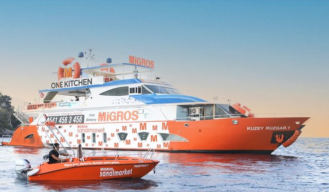 Migros Deniz Market yeniden denize açıldı