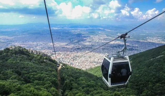 Bursa'da teleferik ücretlerine zam