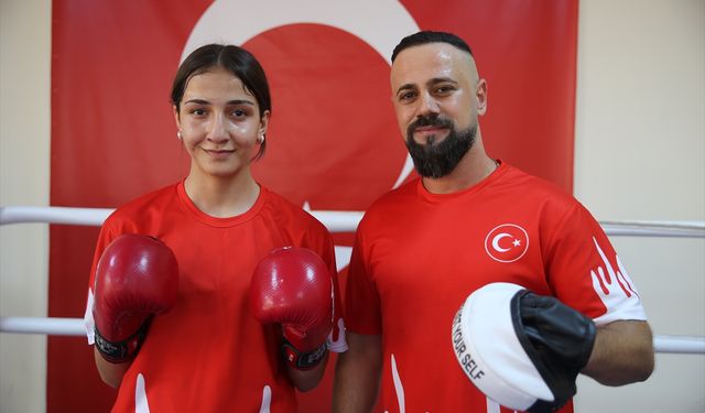 Çekindiği boksa tutkuyla bağlanan Mardinli Kübra, Avrupa'dan madalyayla döndü