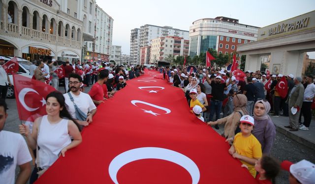 Doğu ve Güneydoğu'da 15 Temmuz Demokrasi ve Milli Birlik Günü etkinlikleri gerçekleştirildi