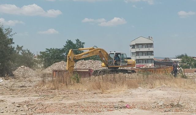 Edirne Keşan'da İnönü İlkokulu’nda çalışma başladı