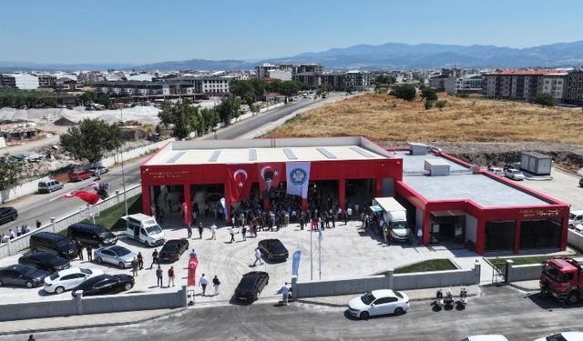 Manisa'da Akhisar İtfaiye Amirliği faaliyette