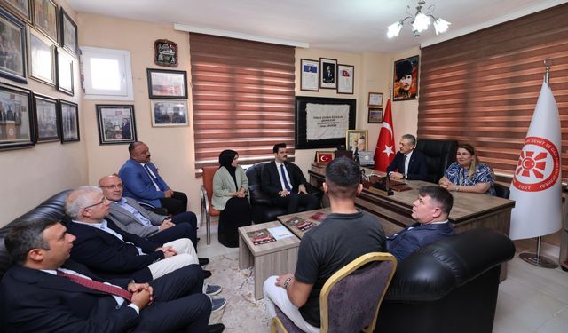 Mardin Valisi Tuncay Akkoyun, 15 Temmuz gazilerini ziyaret etti