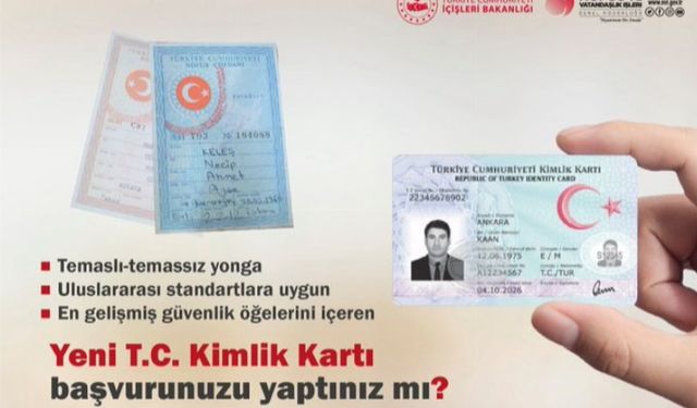 Ordu'da nüfus cüzdanı ve sürücü belgesi çağrısı