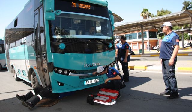 Şanlıurfa'da havalı korna denetimi