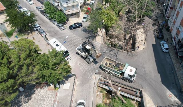 Tarihi dokuların güzergahında el işçiliğiyle temizlik yapıldı 