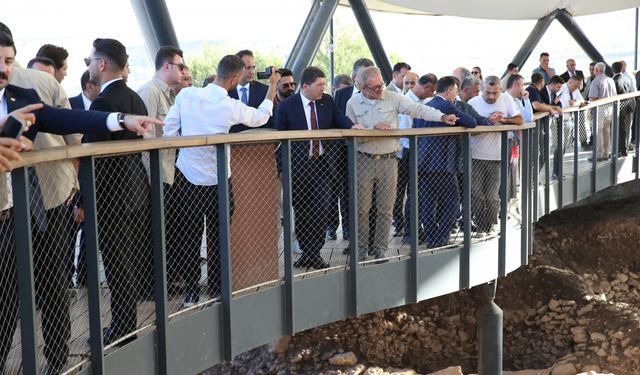 Adalet Bakanı Yılmaz Tunç, Göbeklitepe'yi ziyaret etti