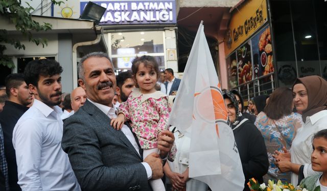 AK Parti Batman İl Başkanlığına Atanan Hüseyin Şansi Göreve Başladı