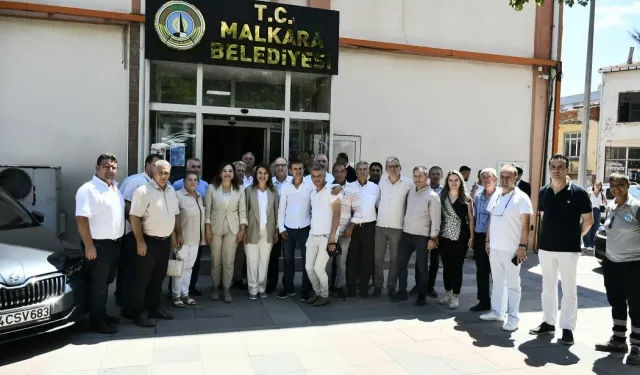 Başkan Candan Yüceer Malkara’da bir dizi ziyarette bulundu