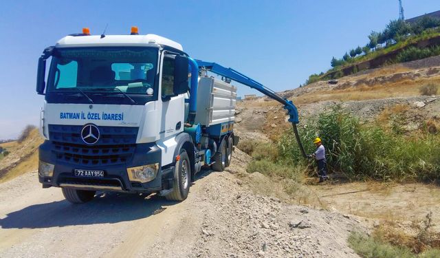 Batman İl Özel İdaresi'nden Altyapı Hizmetlerine Devam