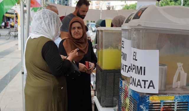 Batman'da Genç İHH Üyeleri Gazze Yararına Kermes Düzenledi