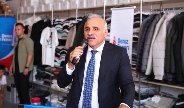 Diyarbakır'da ihtiyaç sahipleri için "Geçici Giyim Mağazası" açıldı