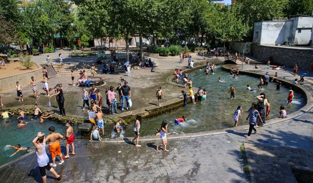 Diyarbakır'da sıcak hava etkisini sürdürüyor