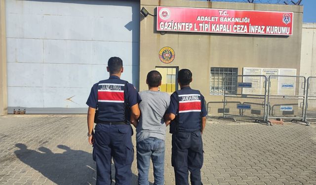 Gaziantep'te aranan hükümlü yakalandı