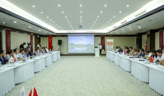 Gaziantep'te "Gaziantep Bisiklet Turizmi Çalıştayı" düzenlendi.