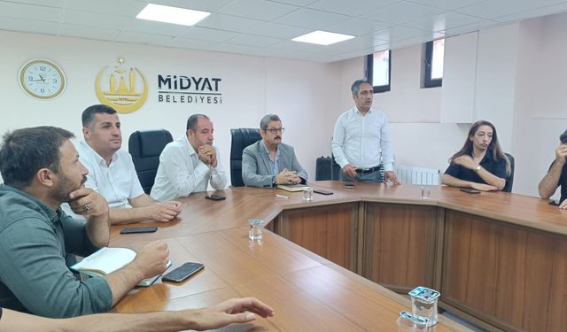 Midyat'ta belediye personeline iş sağlığı ve güvenliği eğitimi verildi