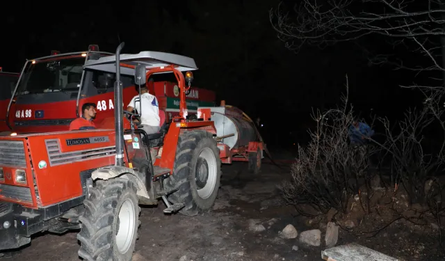 Muğla'da ilk müdahale tankerleri orman yangınlarında etkili oldu