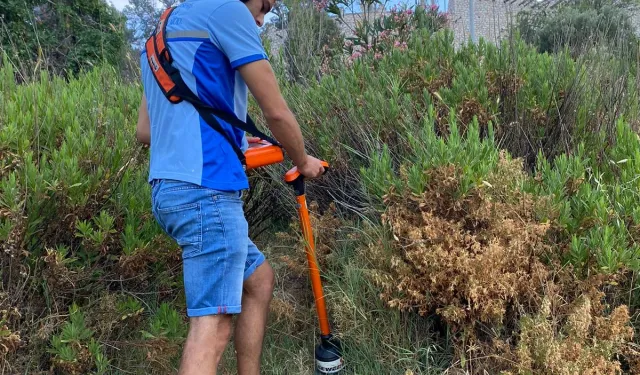 Muğla'da MUSKİ ekipleri hatların sesini dinliyor