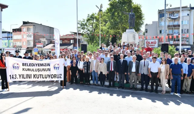 Mustafakemalpaşa Belediyesi'nde 143. yıl gururu