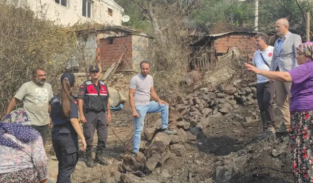 Orman yangınlarıyla ilgili hasar tespit çalışmaları sürüyor