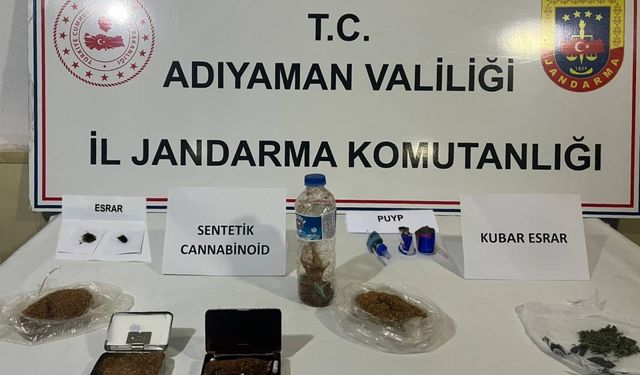 Adıyaman'da uyuşturucu operasyonunda 23 şüpheli yakalandı