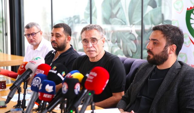 Amed Sportif Faaliyetler Teknik Direktörü Ersun Yanal, gazetecilerle buluştu