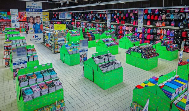 CarrefourSA'dan "Okul Alışverişinde Doğrusu CarrefourSA"da kampanyası